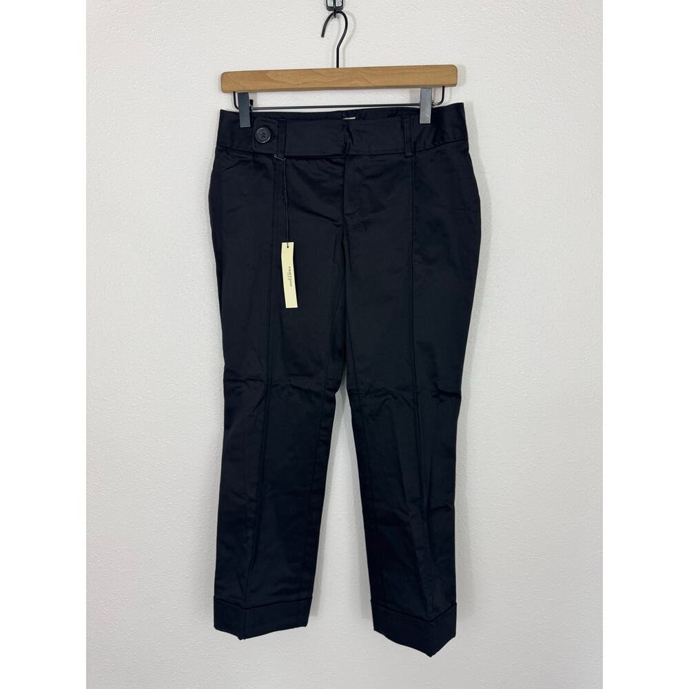 Vertigo Paris Black Cropped Slim Fit Pants | Size 2 | NWT